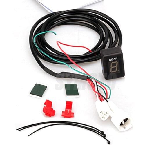 Motorcycle LCD Electronics 6Speed 1-6 Level Gear Indicator Digital Gear Meter Accessories For KTM 690 Enduro / SMC 08-10 / 14-16