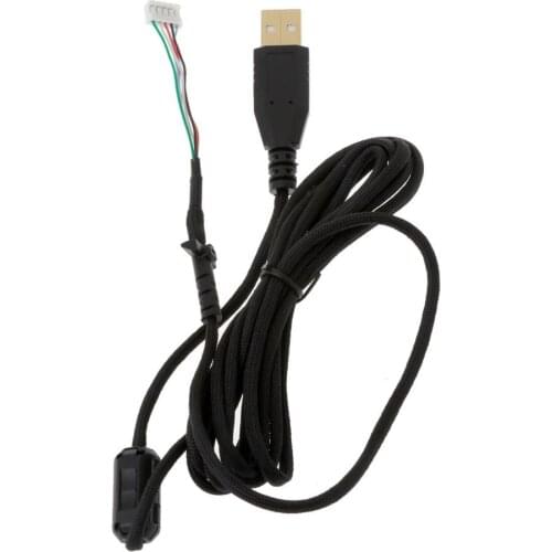 Umbrella Rope Mouse Cables Soft Durable Mouse Line Replacement Mouse Wire For logitech G102 G PRO Wired Mouse
