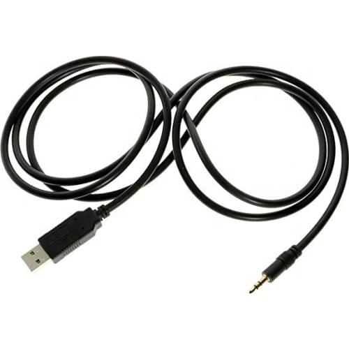 Best price USB TTL to 3.5mm Cable 3.3V TTL-232R Serial UART Cable 6FT with 3.5mm Audio Jack Nickel Plated 3.5MM to USB Cable