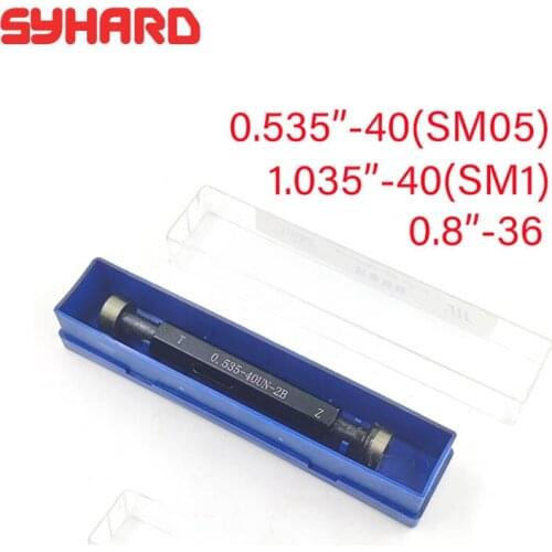 Non-standard Optical Thread Go And No-Go Plug Gauge Ring Gauge 0.535-40SM05 SM1.035-40 0.8-36
