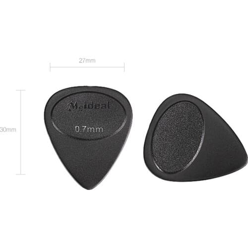 Newly 10 Pcs Picks 0.7mm Thickness Accessories Durable for Electric Guitar Bass Ukulele