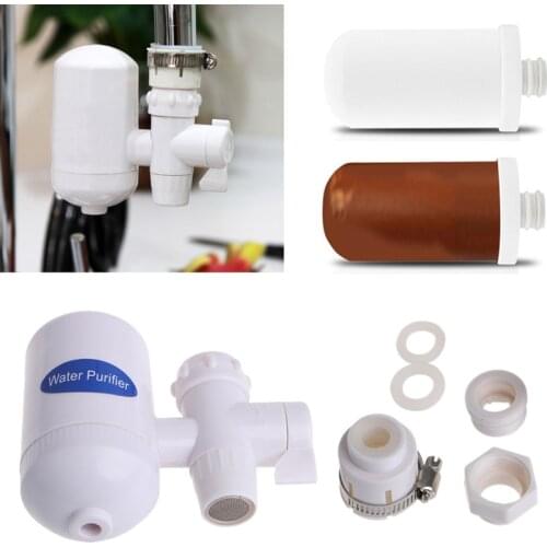 Home Kitchen Cleanable Ceramic Cartridge Faucet Tap Water Clean Filter Purifier