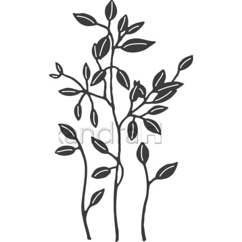 Dies Scrapbooking Metal Leaves Grasses Set Dies Craft Embossing Make Paper Greeting Card Making Template DIY Handmade 2021 New