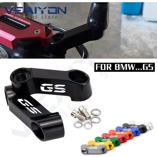 For BMW F 650 700 750 800 850 1200 1250 GS F650GS F 700GS Motorcycle Mirror Extend Riser Spacers Extension Adapter Accessories
