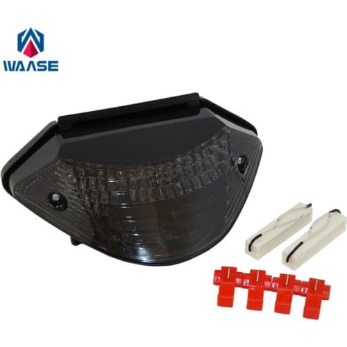 Waase For Honda Hornet CB900F 2002 2003 2004 2005 2006 2007 E-Mark Rear Tail Light Brake Turn Signals Integrated LED Light