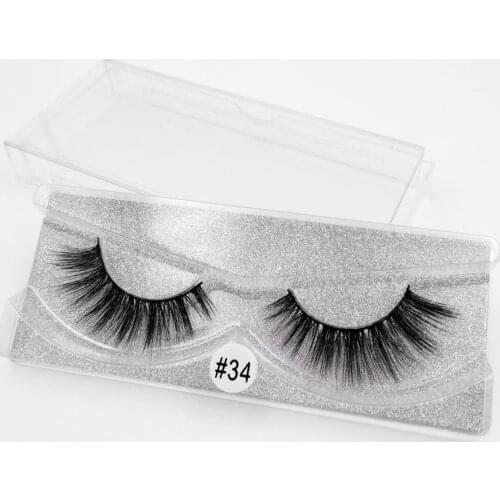 10box/ lot 3D mink faux lashes cils 10 pairs mink false eyelashes natrual long 3d false lashes hand make up maquiagem eyelashes