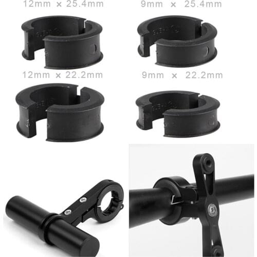 4 Pcs Bicycle Handlebar Conversion Shim 25.4mm To 31.8mm Aperture Adjust Adapter MTB Road Bike Washers Spacer Cycling Parts