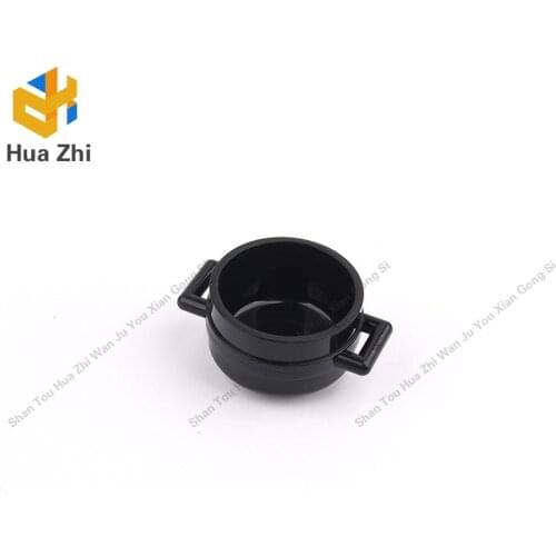 "Building Blocks Parts 4341 8PCS Equipment Pot / Cauldron 3 x 3 x 1 & 3/4 with Handles LEGOING MOCS Education"