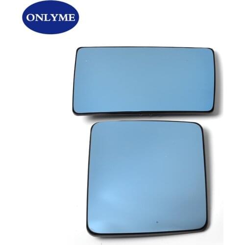 Car blue heated mirror glass for Mercedes BENZ W124,S124, W201 190 (1985-1993) E (1993-1995)