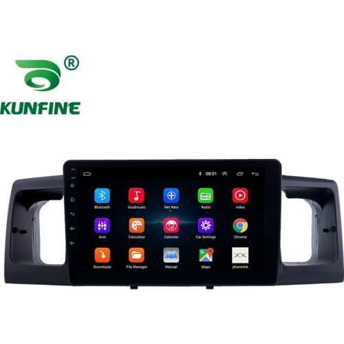 Car Radio For TOYOTA Corolla EX 04-12 Android 10.0 1024*600 Octa Core Car DVD GPS Navigation Player Deckless Car Stereo Headunit