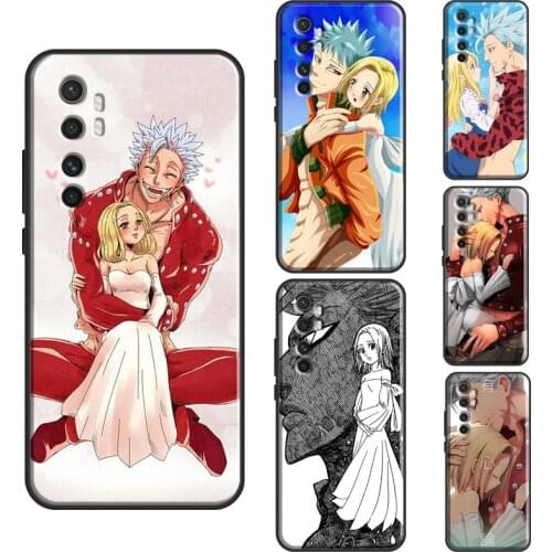 The Seven Deadly Sins Ban x Elaine Case For Xiaomi POCO F2 Pro X3 NFC Cover For Mi 9 T Pro Mi 10 Ultra A3 Mi Note 10 Lite
