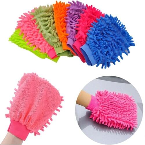 Super Microfiber Mitts Multi Use Car Window Washing Home Cleaning Cloth Duster Towel Gloves Home Accessories