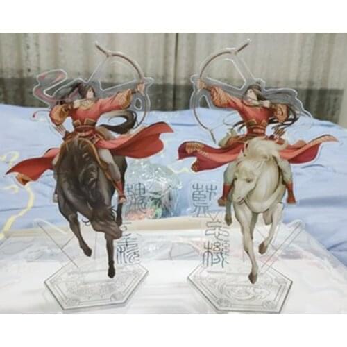 Limit Original Grandmaster of Demonic Cultivation The Untamed Wei Wuxian Lan Wangji Riding and shooting Acrylic Stand MDZS Gift