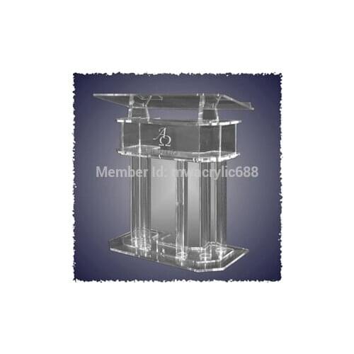 Pulpit furnitureFree Shipping HOT SELL Beautiful Elegant Acrylic Podium Pulpit Lecternacrylic pulpit
