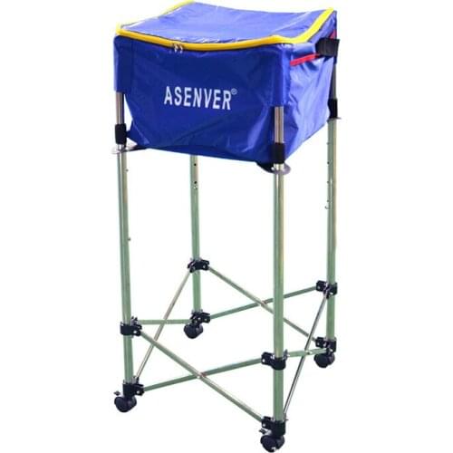 Tennis Training device Receiving Cart Box basket Set 160pcs Softball baseball moving multi-ball Storage basin Height adjustable