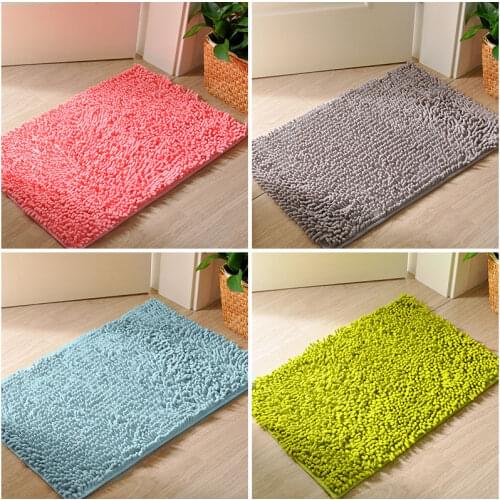 Thicken Floor Mat Bedroom Door Mat Toilet Bathroom Absorbent Floor Mat Non-slip Mat