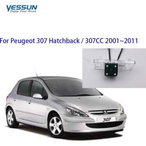 Yessun Auto Car Accessories Night Vision Car Rear View camera For Peugeot 307 Hatchback 307CC 2001~2011 rear camera