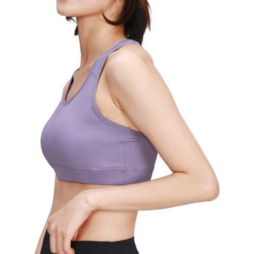 Women Sports Bra Solid Color Cross Back Yoga RunningGym Training Sports Mat Underwear Shock Gathering Vest Yoga sleeveless Tank