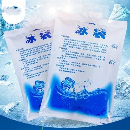 4pcsReusable Gel Ice Pack Insulated Dry Cold Ice Pack Gel Cooling Bag Food Fresh Food Ice Pack Lunch Box Food Canned Medical