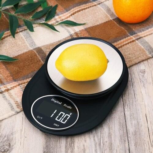 5kg 0.1g Food Scale 5000g / 0.1g Multifunction g / oz / lb / tl / kg / ml / milk ml for Cooking Keto Diet