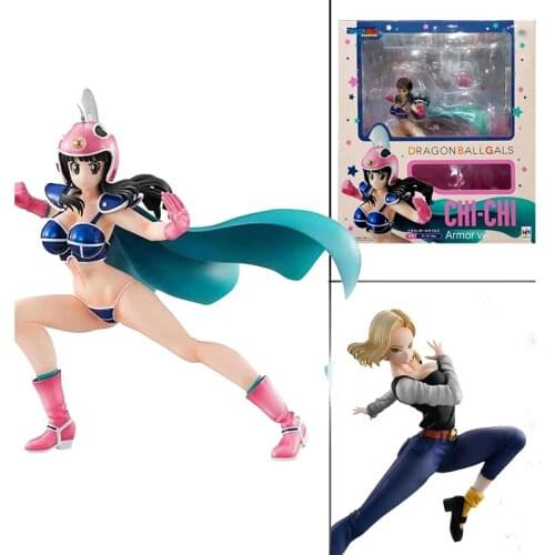 8INCH Chi-Chi Gals ChiChi Armor ANDROID Version 4 Fighting 2 Types Action Figure Model Toys Doll For Gift