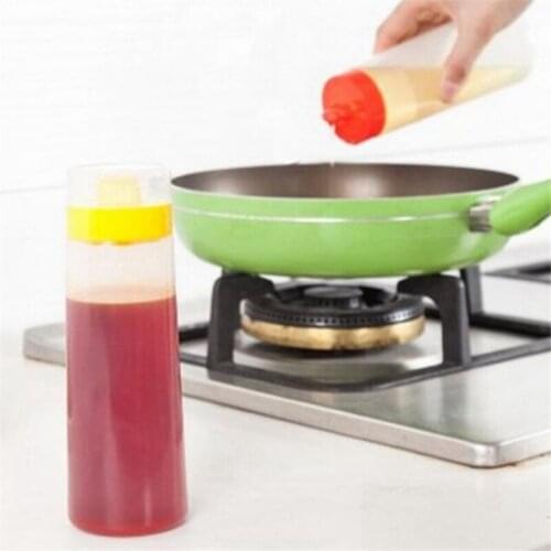 Safe Resin For Jam Squeeze Dispenser KitchenTools 300ml Sauce Bottle 4 Holes