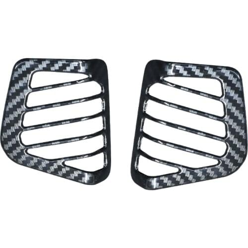 QHCP Car Air Vent Outlet Conditioning Decoration Sticker Cover Trim For Jeep Wrangler JL 2018 2019 2020 2021 Interior Accessory