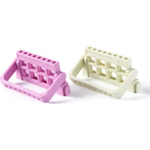 Dental File Drill Holder File Drill Stand Holder Autoclavable Dental Lab Instrument Excellent comfort design Dental Bur Holder