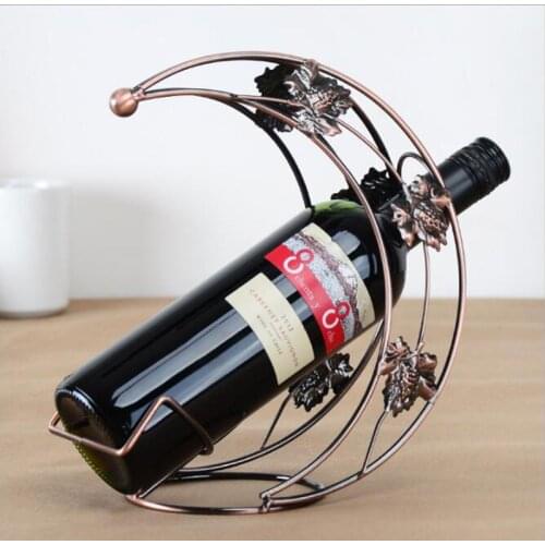Wine Bottle Holder Wine Rack Champagne Bottles Stand Glass Cup Holder Display Hanging Drinking Glasses Stemware Rack Shelf