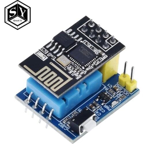 1pcs ESP8266 ESP-01 ESP-01S DHT11 Temperature Humidity Sensor Module esp8266 Wifi NodeMCU Smart Home IOT