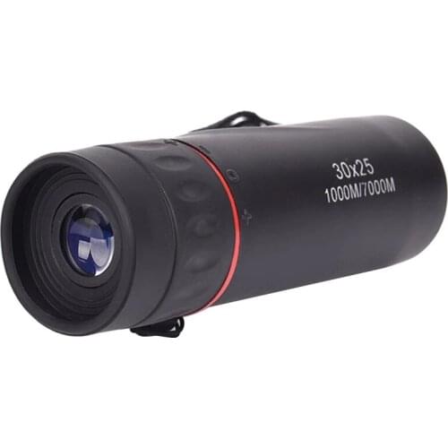 30x25 HD Outdoor Hiking Optical Monocular Mini Portable Focus Binoculars Telescope Concerts Sightseeing Climbing Accessories