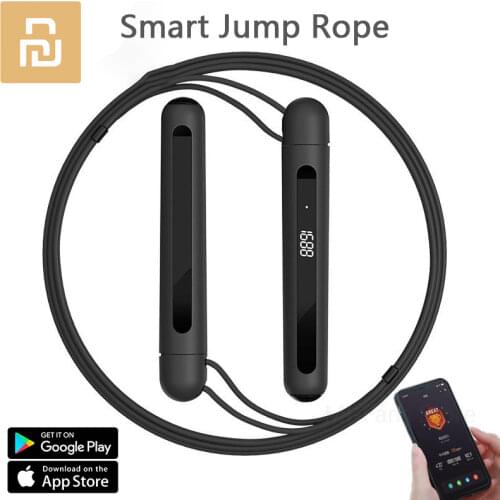 Original Youpin YUNMAI Smart Training Skipping Rope APP Data Record USB Rechargeable Adjustable Wear Resistant Rope Jumping
