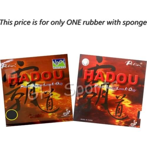 Palio HADOU BIOTECH Tension Technology Pips-in Table Tennis PingPong Rubber With Sponge