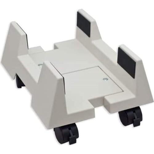 CPU Stand Mobile Desktop Tower Computer Floor Stand Rolling Caster Wheels Adjustable Width Universal PC Computer Holder