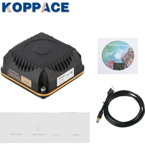KOPPACE 10 Million Pixels Industrial Microscope Camera USB3.0 Provide Image Measurement Software Support Image And Video