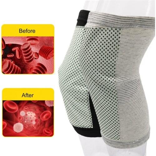 Tourmaline Self Heating Knee pads Support 8 Magnetic Therapy KneePad Pain Relief Arthritis Knee Patella Massage Sleeves