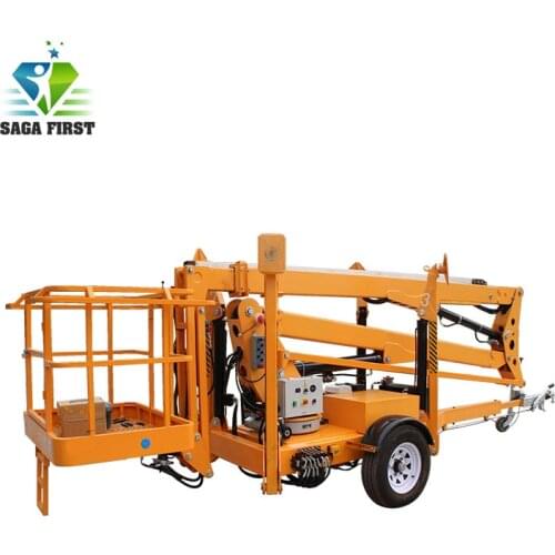 8m~18m High End Electric lift platform Articulated Boom Lift