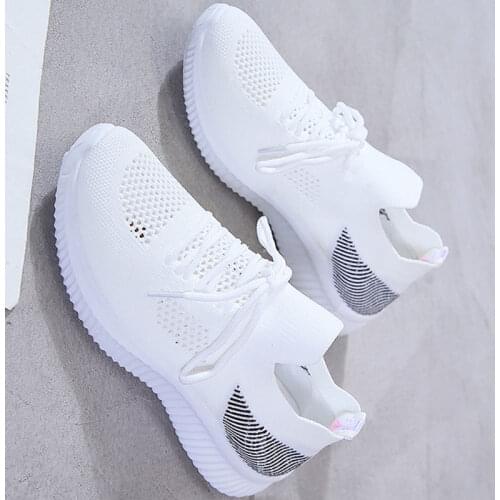 Zapatillas Mujer Summer New Women Trainers Shoes Breathable Tennis Sport Shoes Female Non-slip Outdoor Walking Sneakers Flats