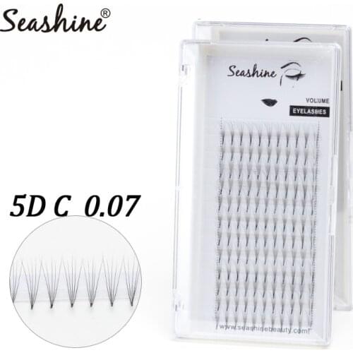 1 Tray 5D Volume Eyelash Extensions Custom Packaging Box With Logo Private Label Individual Eyelash Extension Free Shipping