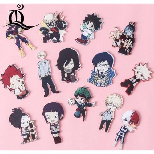1PCS MIX Bungou Stray Dogs Cartoon Icons on The Pin Kawaii Icon Badge Bacges on Backpack Badges for Clothing Acrylic Badges Z68