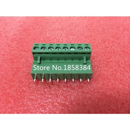 100PCS 2EDG-5.08-8P + 2EDGV-5.08-8P 2EDG 2EDGV 8Pin 5.08mm Straight Pin Plug-in Screw Terminal Block ROHS