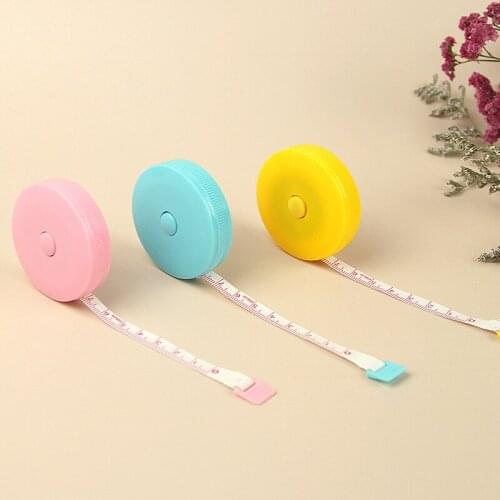 150cm Measuring tape Clothing Size Small Tape retractable Measure Sewing Tools Meter Tape Tailor Soft Ruler Centimeter Inch