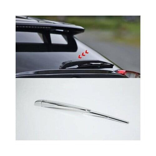 ABS Chrome Rear Window Wiper Noozle Cover Trim 4pcs For Toyota C-HR 2016 - 2019
