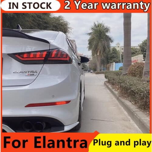 Car Styling for Hyundai Elantra Tail Lights 2017-2018 New Elantra MD LED Tail Lamp DRL Signal Brake Reverse auto Accessories