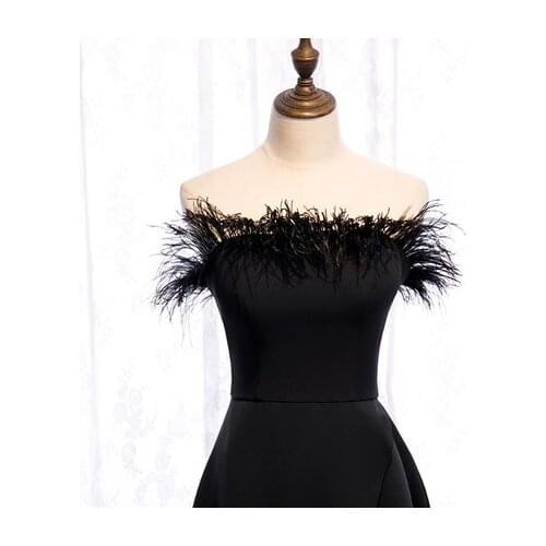 Free ship black feather lace tutu lovely short lolita dress/stage performance/studio
