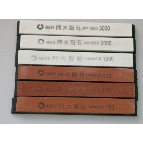 Fixmee 6pcs/set Sharpening Stones Professional Sharpening System Kitchen Knife Sharpener High quality