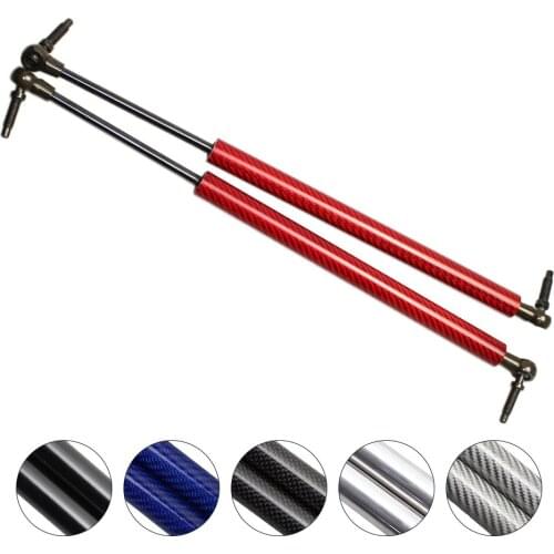 For Mitsubishi Eclipse 2000-2005 Tailgate Boot Gas Charged Spring Carbon Lift Supports Props Rod Arm Shocks Damper 14.25 inch