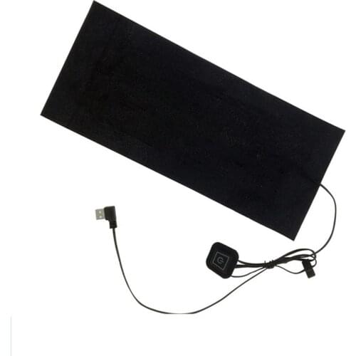 USB Heating Pad Carbon Fiber Electric Three-level Adjustable Temperature for Heating Vest Heating Clothing