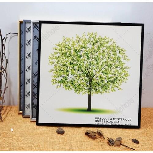 Classic Picture Frame Metal Poster Frame Square Aluminum Wall Photo Frame For Wall Hanging Photo Decor Certificate Frame