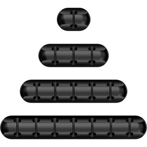 Cable Organizer For Office Desk Mobile Phone Charging Cable Holder Mouse Keyboard Wire Silicone Sorting Clip